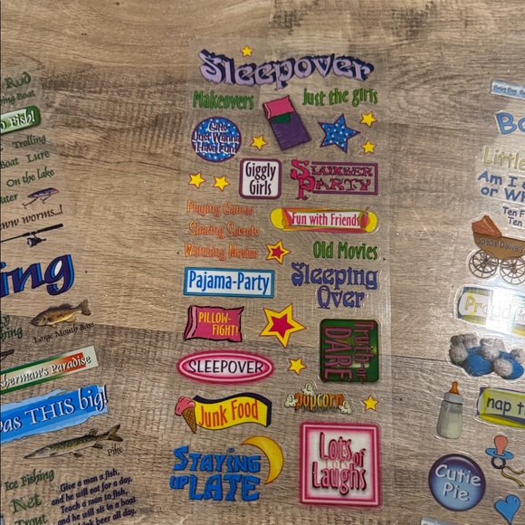 Assorted Colorful Sticker Collection - Picture 4 of 8